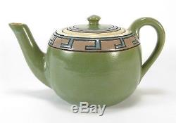 SEG Saturday Evening Girls Paul Revere Pottery teapot S. G. 1913 arts & crafts