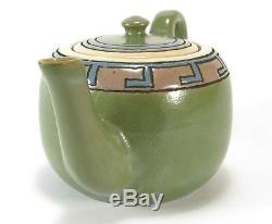 SEG Saturday Evening Girls Paul Revere Pottery teapot S. G. 1913 arts & crafts