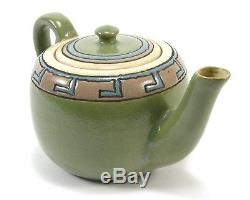 SEG Saturday Evening Girls Paul Revere Pottery teapot S. G. 1913 arts & crafts