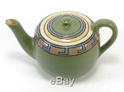 SEG Saturday Evening Girls Paul Revere Pottery teapot S. G. 1913 arts & crafts