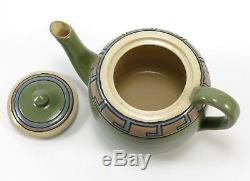 SEG Saturday Evening Girls Paul Revere Pottery teapot S. G. 1913 arts & crafts