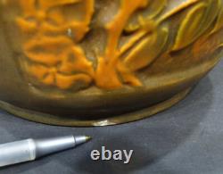 STUNNING! 1920's Antique ROSEVILLE POTTERY Arts Crafts ROSECRAFT PANEL Bowl