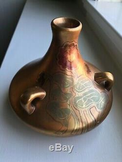 SWASTIKA KERAMOS, Owen China Co. 1906-1908 Vase, John Lessell. Arts & Crafts