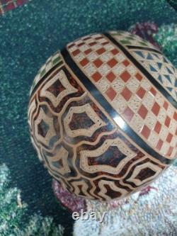 San Juan De Oriente Nicaragua Etched Art Pottery Jacobo Antonio Potosme