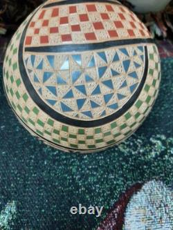 San Juan De Oriente Nicaragua Etched Art Pottery Jacobo Antonio Potosme