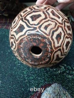 San Juan De Oriente Nicaragua Etched Art Pottery Jacobo Antonio Potosme