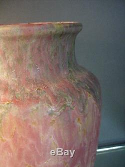 Scarce Roseville Art Pottery Carnelian II Rose Vase Shape 314 Arts & Crafts 1915