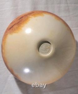 Scott Tubby 1991 Burnished Saggar Fired Vessel Vase Studio Pottery RARE Signed