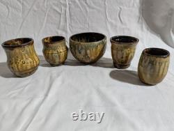 Set Of 5 Wheel Thrown Ceramic Pieces Direct From Artist 2026