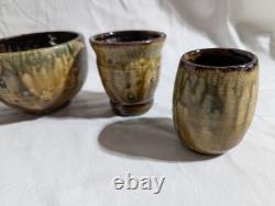Set Of 5 Wheel Thrown Ceramic Pieces Direct From Artist 2026
