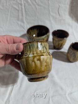 Set Of 5 Wheel Thrown Ceramic Pieces Direct From Artist 2026 Set Of 5 Wheel Thrown Ceramic Pieces Direct From Artist 2026