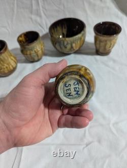 Set Of 5 Wheel Thrown Ceramic Pieces Direct From Artist 2026