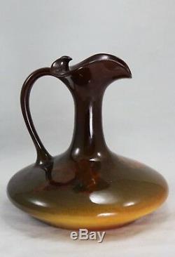 Spectacular 1900 ROOKWOOD 5½ ARTS & CRAFTS Ewer Signed Artist Howard Altman