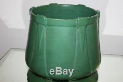 Spectacular Rare Roseville Matte Green Arts & Crafts Jardiniere / Planter Large