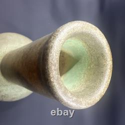 Stanley Kellogg Matte Green Vase Signed Art Pottery Arts And Crafts
