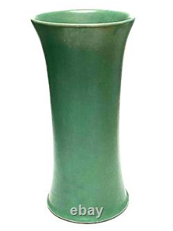 Stickley Period Marblehead Pottery Green Matt 12 Vase Arts & Crafts Period