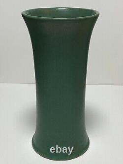 Stickley Period Marblehead Pottery Green Matt 12 Vase Arts & Crafts Period