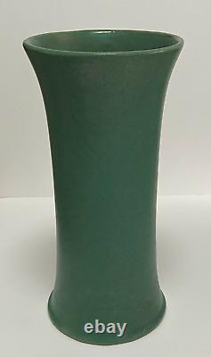 Stickley Period Marblehead Pottery Green Matt 12 Vase Arts & Crafts Period