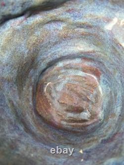 Studio Art Pottery Vase Signed