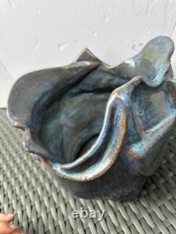 Studio Art Pottery Vase Signed