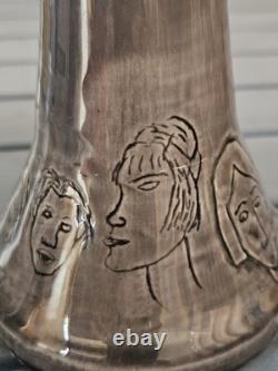 Studio Art Pottery Vase Very Unique