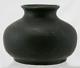 Studio Pottery 3.5 Arts & Crafts Vase Organic Leathery Matte Green Glaze Mint