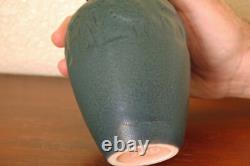 Stunning Rookwood Arts & Crafts Cabinet Vase XXVI 1926 #2591 Matte Ocean Green