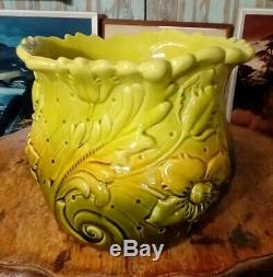 Superb Christopher Dresser Design Ault Pottery Jardinierre. Art And Crafts