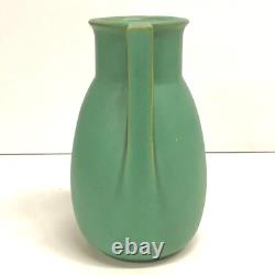 Teco Matte Green Vase #399A by W. D. Gates