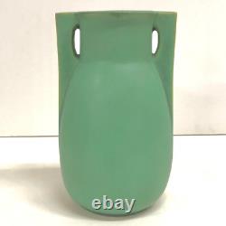 Teco Matte Green Vase #399A by W. D. Gates