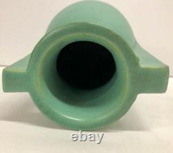 Teco Matte Green Vase #399A by W. D. Gates