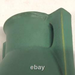 Teco Matte Green Vase #399A by W. D. Gates