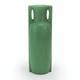 Teco Pottery 11.5 Matte Green 2 Buttress Tall Vase Arts & Crafts # 432 Gates