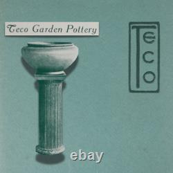 Teco Pottery 1905 Catalog Reproduction Arts & Crafts Movement Terra Cotta Tile