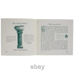 Teco Pottery 1905 Catalog Reproduction Arts & Crafts Movement Terra Cotta Tile