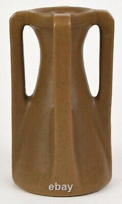 Teco Pottery 7 Tall Arts & Crafts Vase Shape Number 433