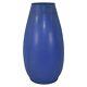 Teco Pottery Matte Blue Arts And Crafts Tall Vase Shape 252 (h. Garden)