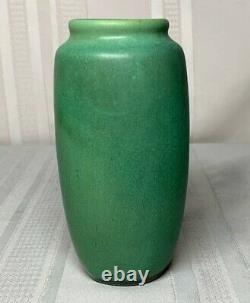 Teco Pottery, Matte Green Swollen Form, Nice Size, Arts & Crafts, Very Nice