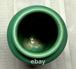 Teco Pottery, Matte Green Swollen Form, Nice Size, Arts & Crafts, Very Nice