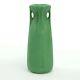 Teco Pottery Matte Green 4 Buttress Handle Vase Shape 269 Arts & Crafts Mundie