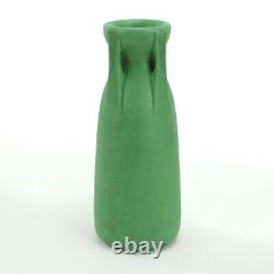 Teco Pottery matte green 4 buttress handle vase shape 269 Arts & Crafts Mundie