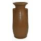 Teco Vintage Arts And Crafts Pottery Matte Brown Handled Ceramic Vase 407