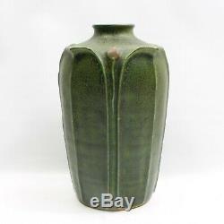 The Arts and Clay Co. Grueby Design Pottery Matte Green Vase Crafts Jeremick