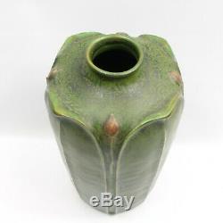 The Arts and Clay Co. Grueby Design Pottery Matte Green Vase Crafts Jeremick