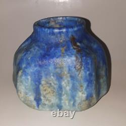 Three 1920's English Arts & Crafts / Art Deco Bretby Blue Pottery Vase