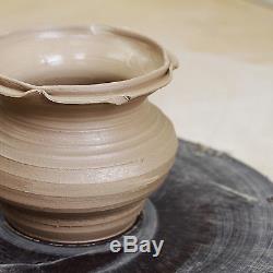 U. S. Art Supply Table Top Pottery Wheel, Foot Pedal, Ceramics Clay Pot Bowl Art