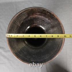 Unique Arts and Crafts Tall Vase Studio Art Pottery