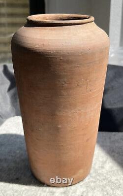 Unique Zark Pottery Tall Vase Arts Crafts