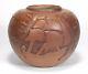 University Of North Dakota School Mines Spherical Ship Vase Arts & Crafts Und