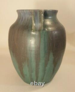 Upchurch Pottery 2 Handled Vase British Arts &Crafts Studio Pottery